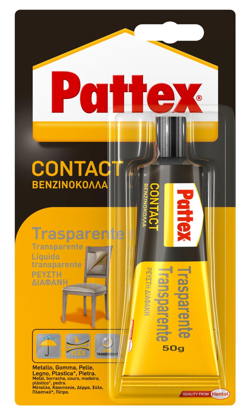 Pattex Contact Transparent 50g