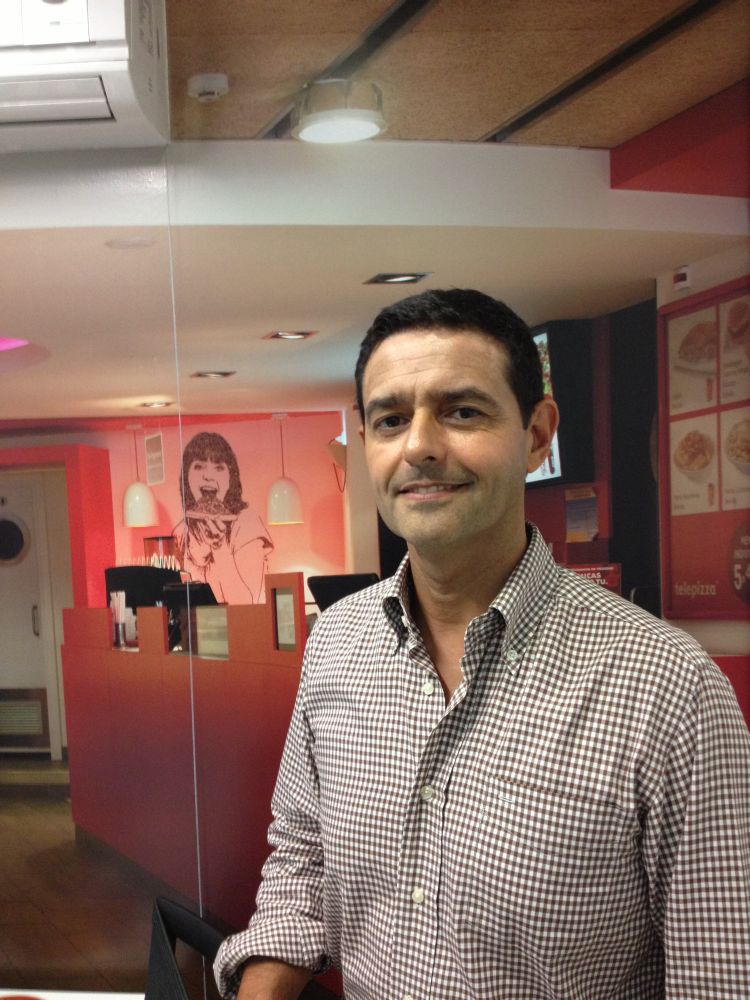 João André, director de marketing da Telepizza