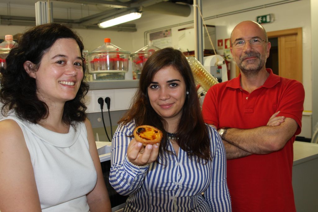 Os investigadores Elisabete Coelho, Rita Bastos e Manuel Coimbra