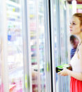Young woman at the supermarket