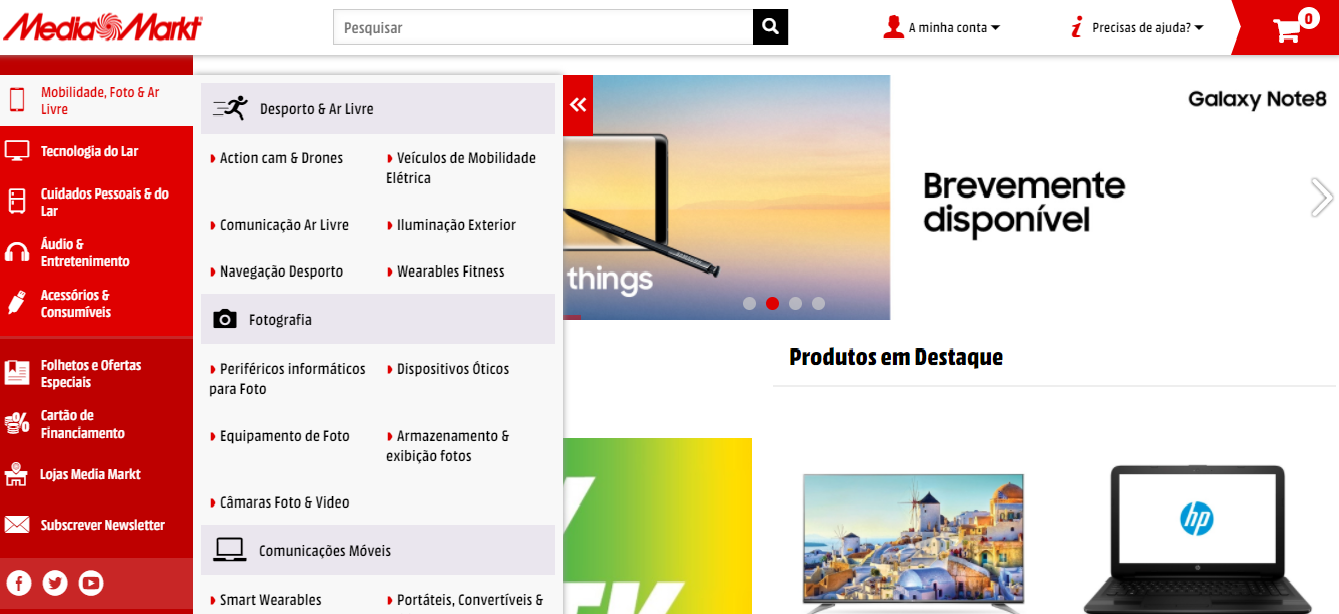 Media Markt já disponibiliza loja online em Portugal - Hipersuper -  Hipersuper