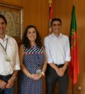 Luís Cunha, Diretor de Divisão / General Manager da Toyota; Fernanda Simões, administradora de Logística e Transportes da Luís Simões; Luís Freitas, diretor-geral de Logística da Luís Simões