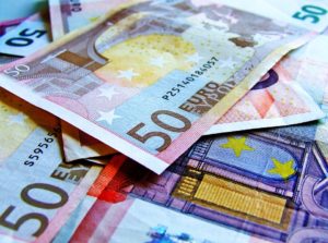Used Notes Notes Euro Currency Finance Money 50