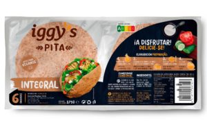 Pan Pita Integral 6un. x 12cm 375g BR