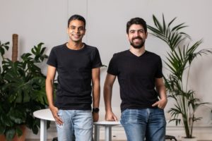 Rui Bento e Nuno Rodrigues, co-fundadores da startup portuguesa Kitch 