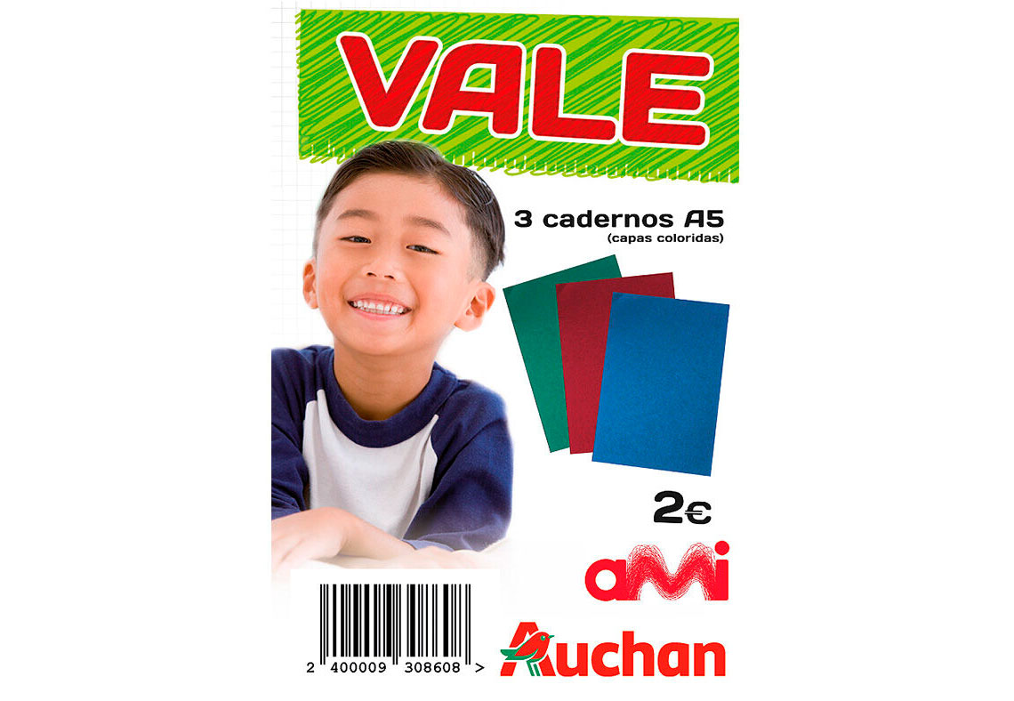 Auchan e AMI novamente juntas em campanha de regresso às aulas