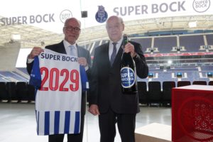 Rui Lopes Ferreira, CEO Super Bock Group, Pinto da Costa, Presidente FC Porto