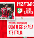 A Cerveja Sagres lançou um passatempo que oferece uma viagem com tudo incluído até Itália para ver o SCC Napoli x SC Braga. 