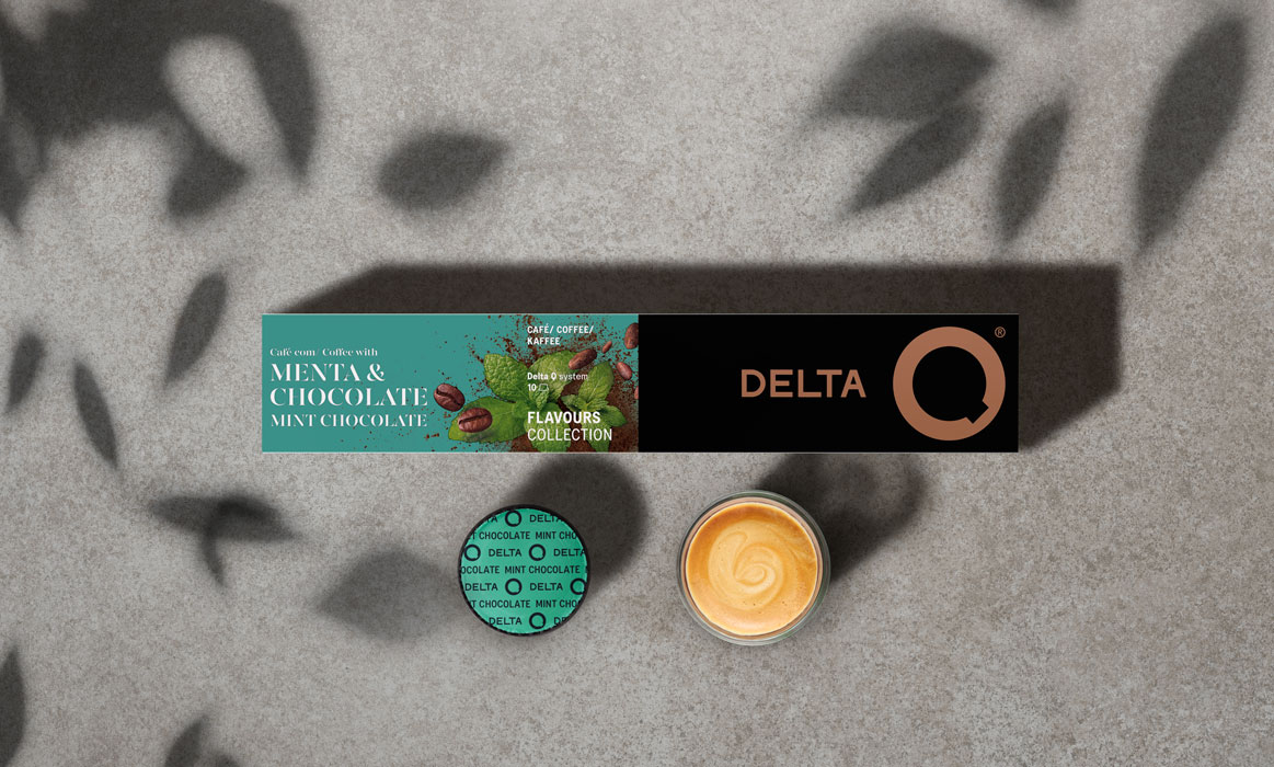 Delta Q relança gama aQtive Coffees e apresenta o novo blend Menta & Chocolate